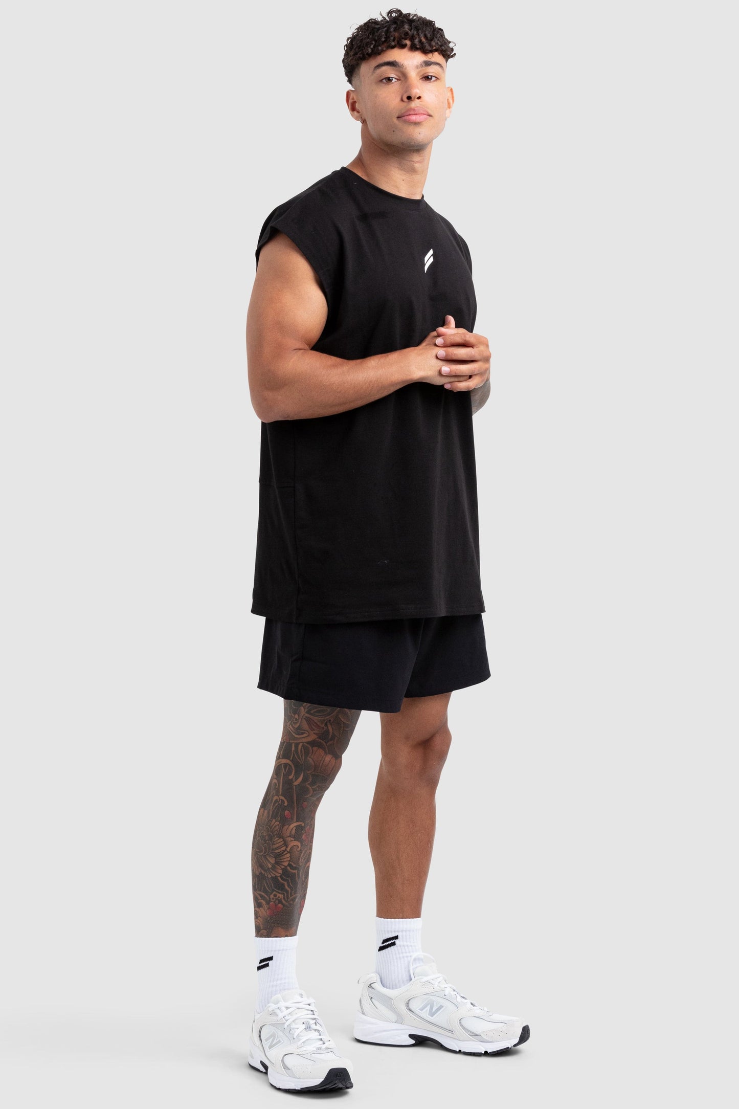 Mark Oversize Cutoff Tank - Black