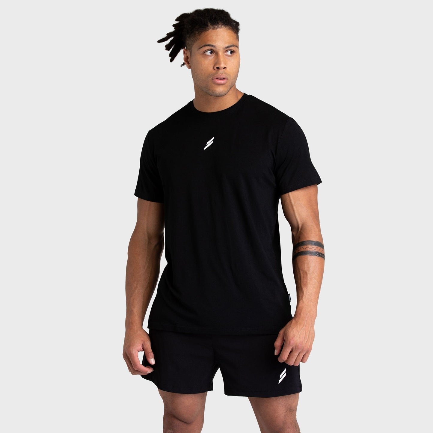 Mark Regular Fit Tee - Black