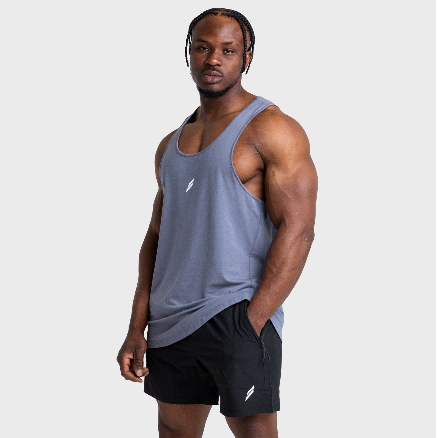 Mark Singlet - Charcoal