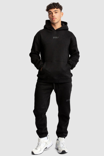 Men's DYVN Relaxed Fit Hoodie - Black