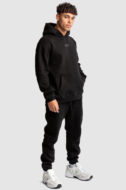 Men's DYVN Relaxed Fit Hoodie - Black