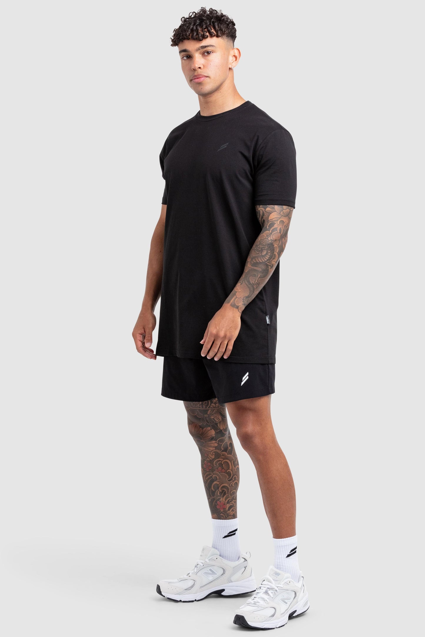 Power Regular Fit Tee V2 - Black