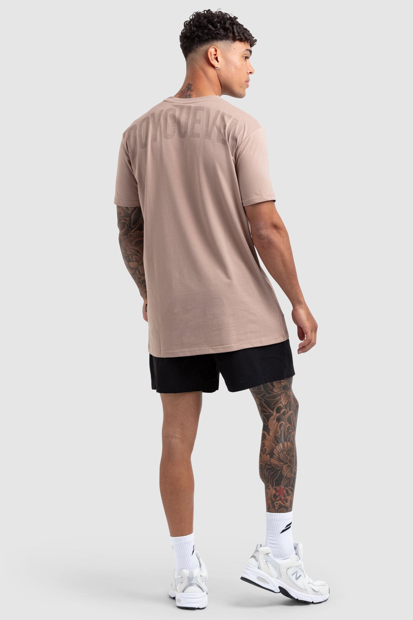 Power Regular Fit Tee V2 - Light Taupe