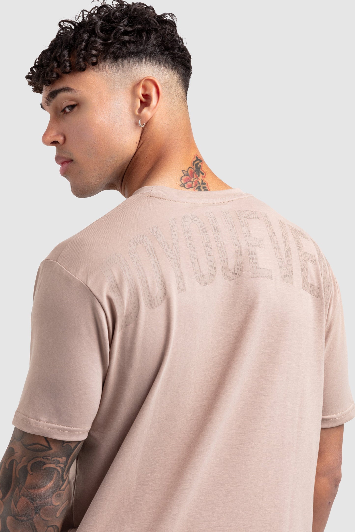 Power Regular Fit Tee V2 - Light Taupe