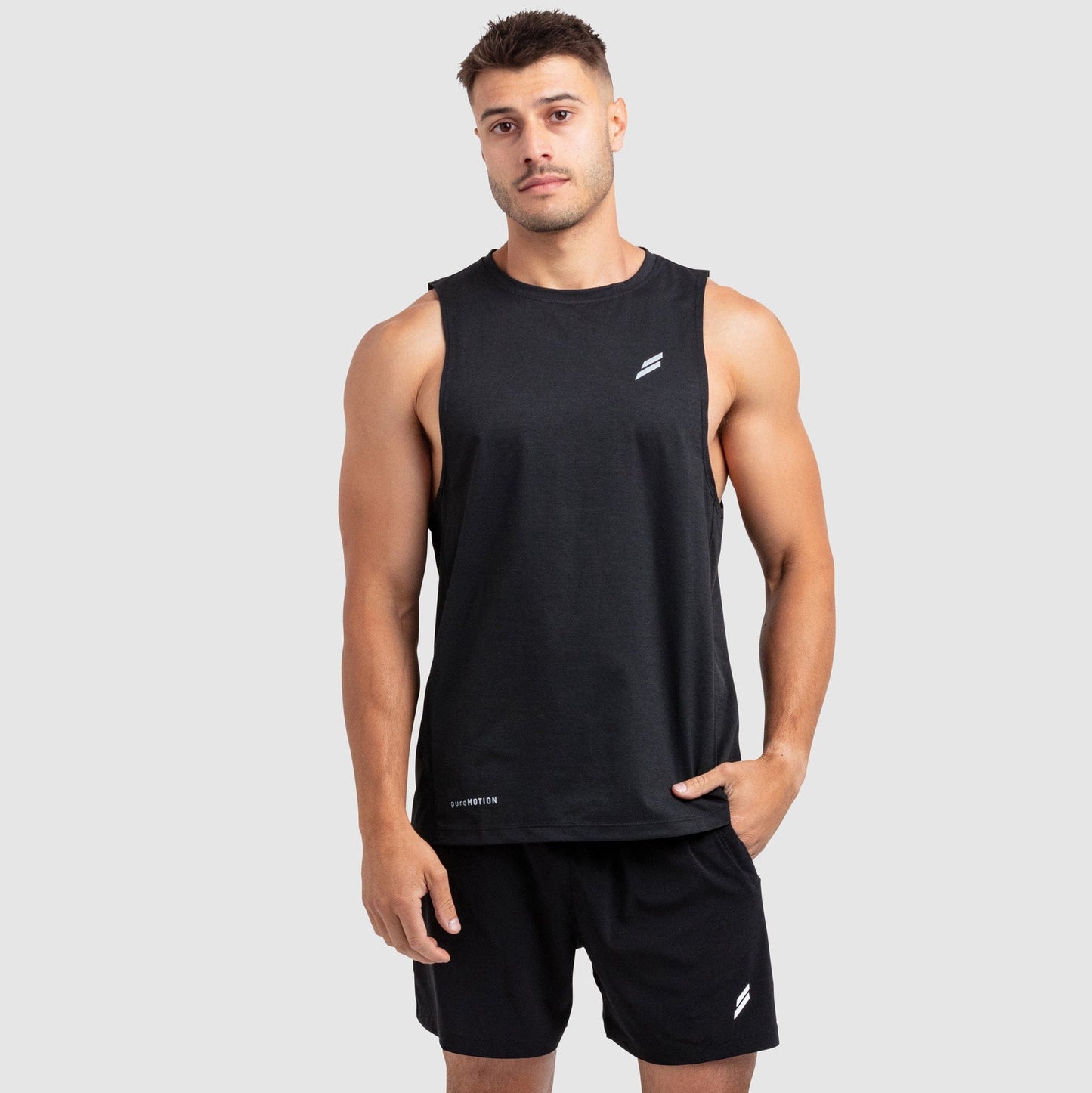 Puremotion Muscle Tank V3 - Black