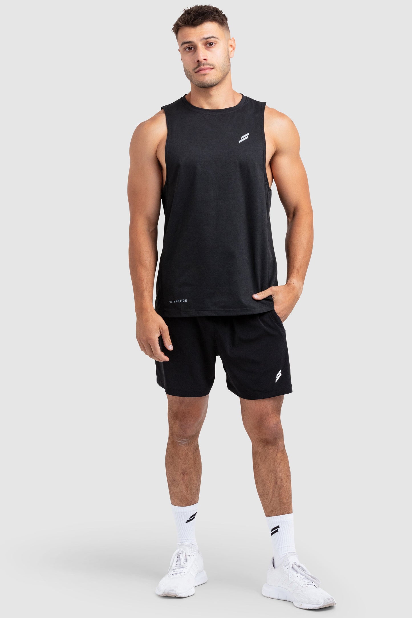 Puremotion Muscle Tank V3 - Black