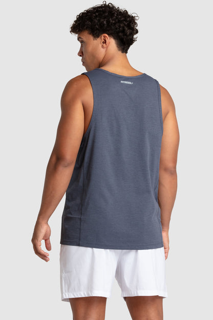 Puremotion Muscle Tank V3 - Charcoal Blue