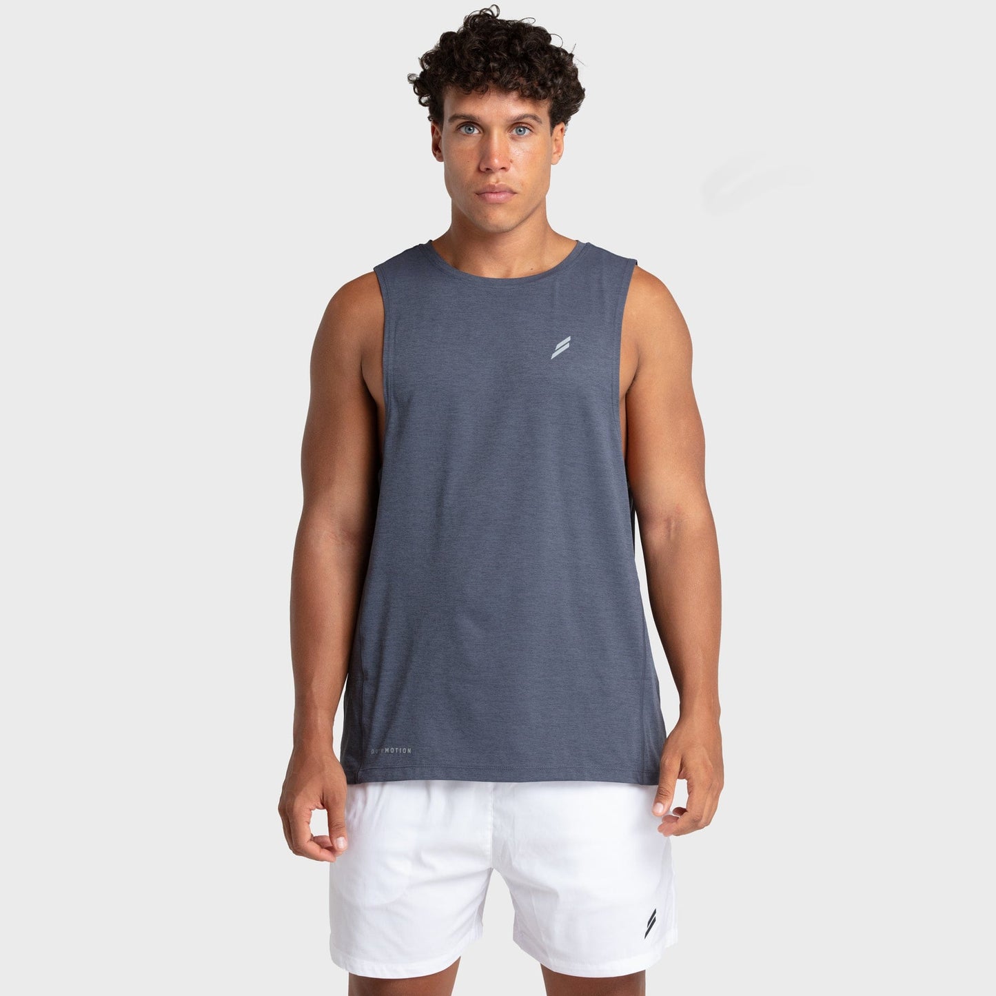 Puremotion Muscle Tank V3 - Charcoal Blue