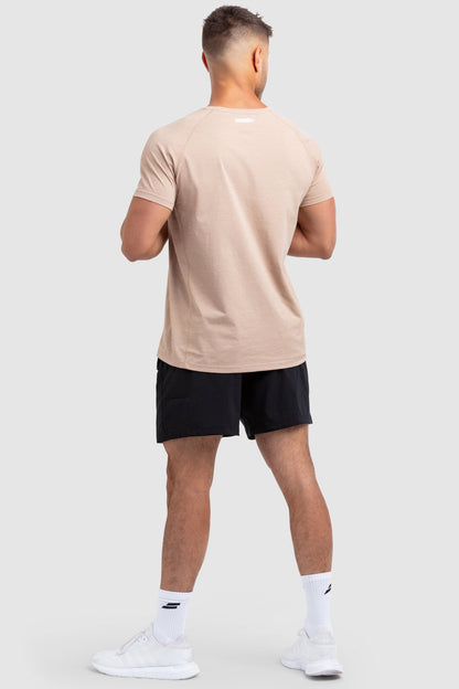 Puremotion Tee V3 - Light Taupe