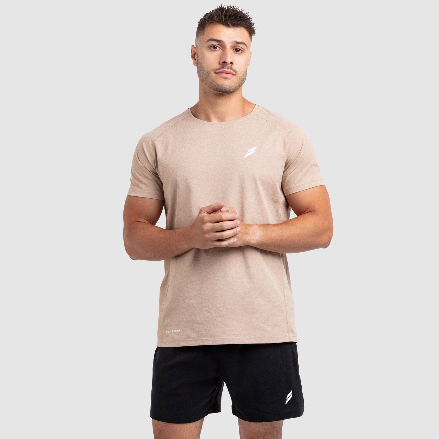 Puremotion Tee V3 - Light Taupe